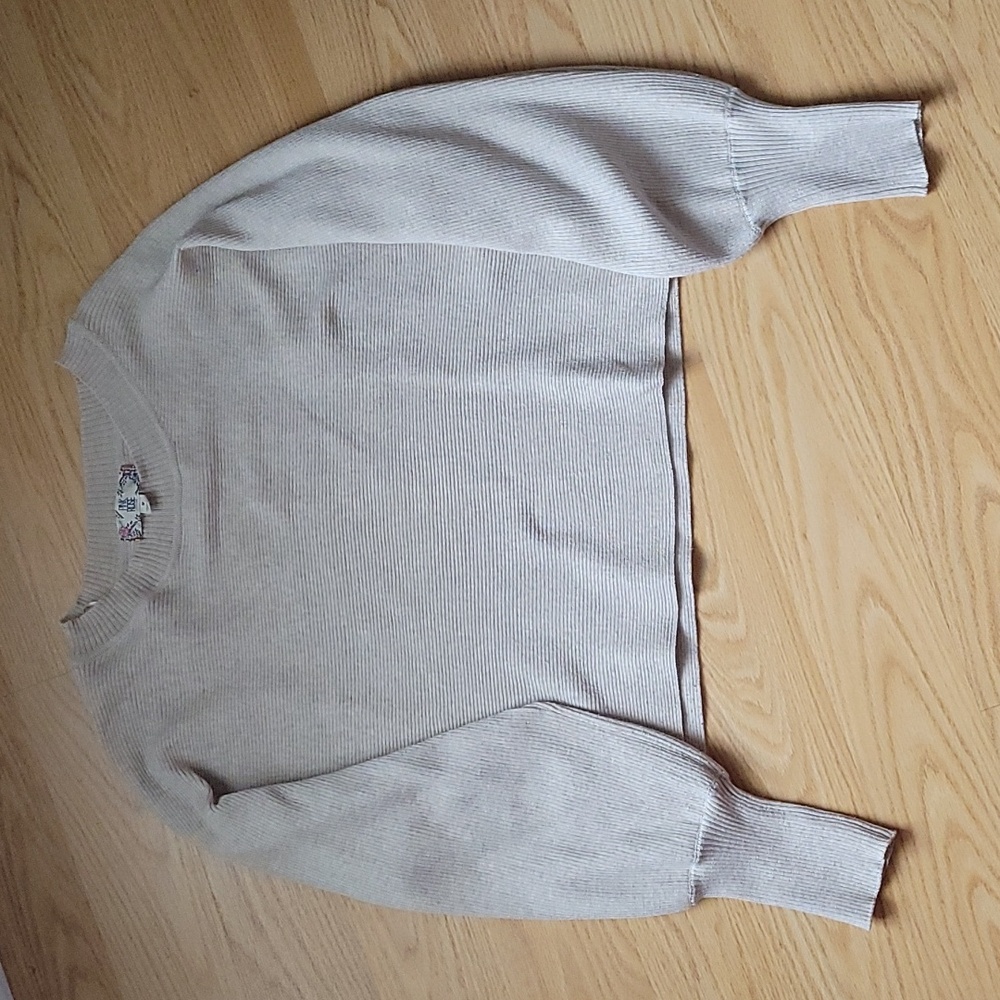Balloon sleeve Sweater